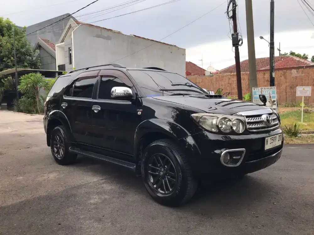 Diesel Pajak Hidup Fortuner 2009 Manual Toyota MT Solar