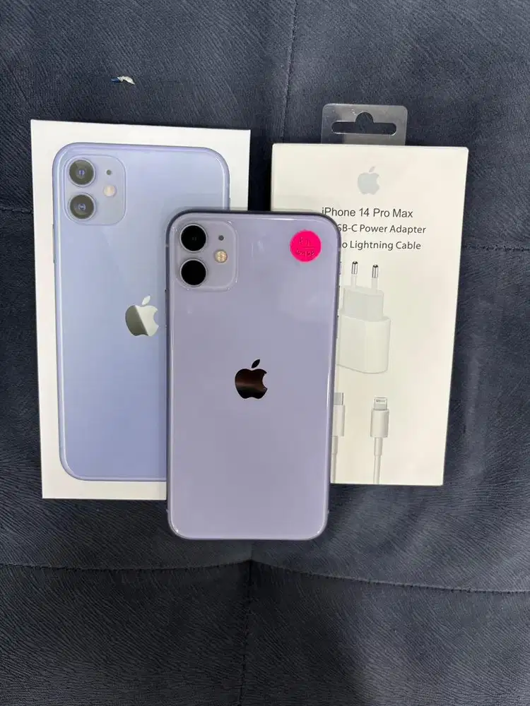 Iphone 11 64gb second ex inter fullset mulus gratis TG,case