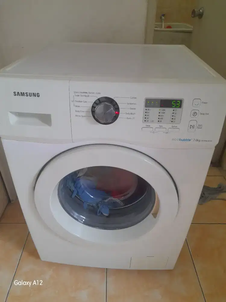 Dijual mesin cuci samsung frontloading  7 kg