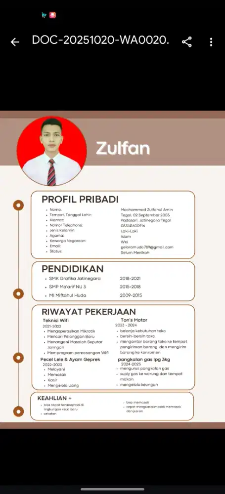 Cari Lowongan pekerjaan