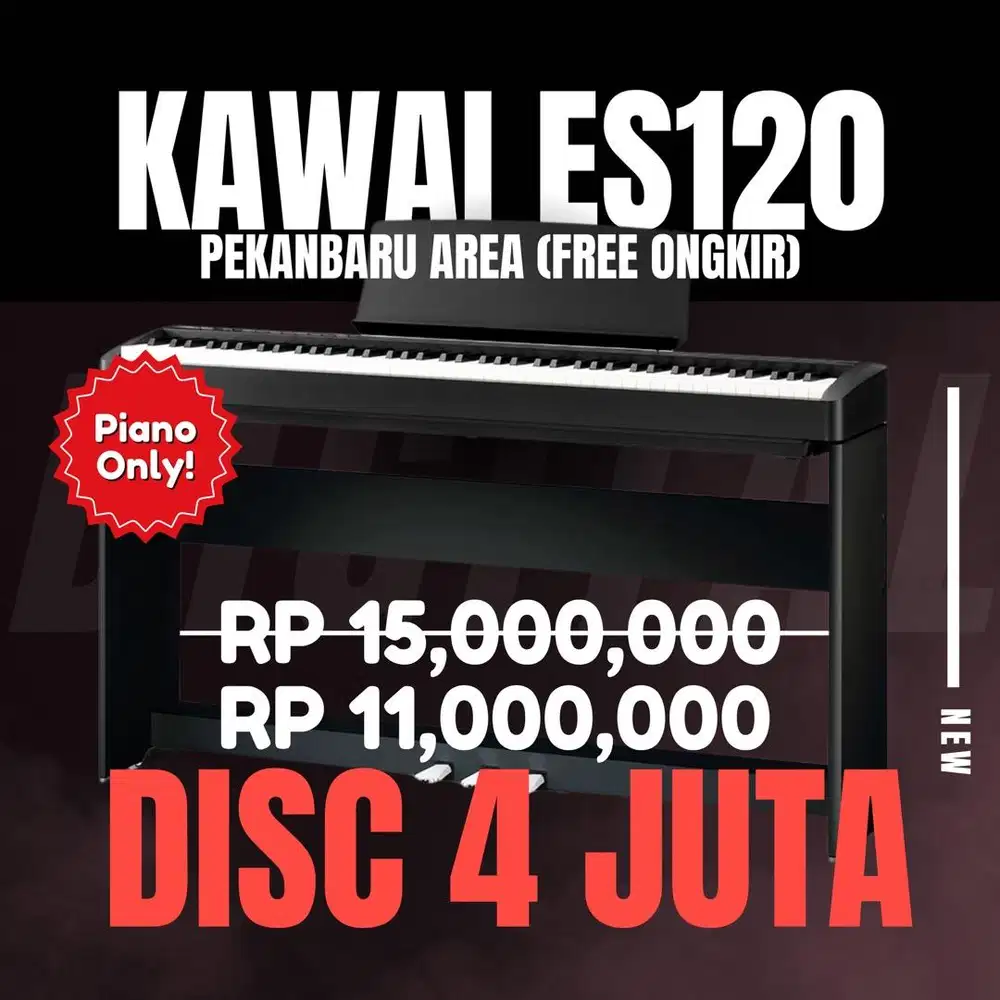 JUAL RUGI PIANO KAWAI ES120 FREE STAND
