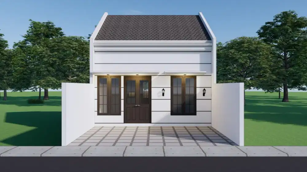 READY PERUMAHAN MEDAN SUNGGAL BERGAYA CLASIC MODERN