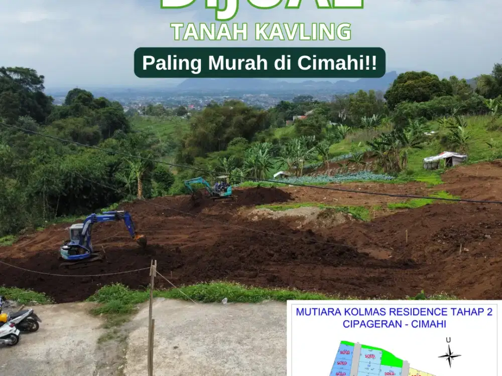 Lokasi Premium SHM! 5 Menit Sampai Pasar Atas Cimahi