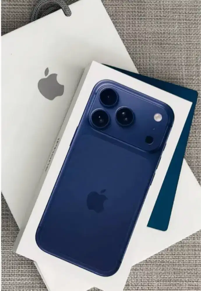IPHONE 17 PROMAX 256 GB Biru Baru Gress Garansi Resmi READY STOCK