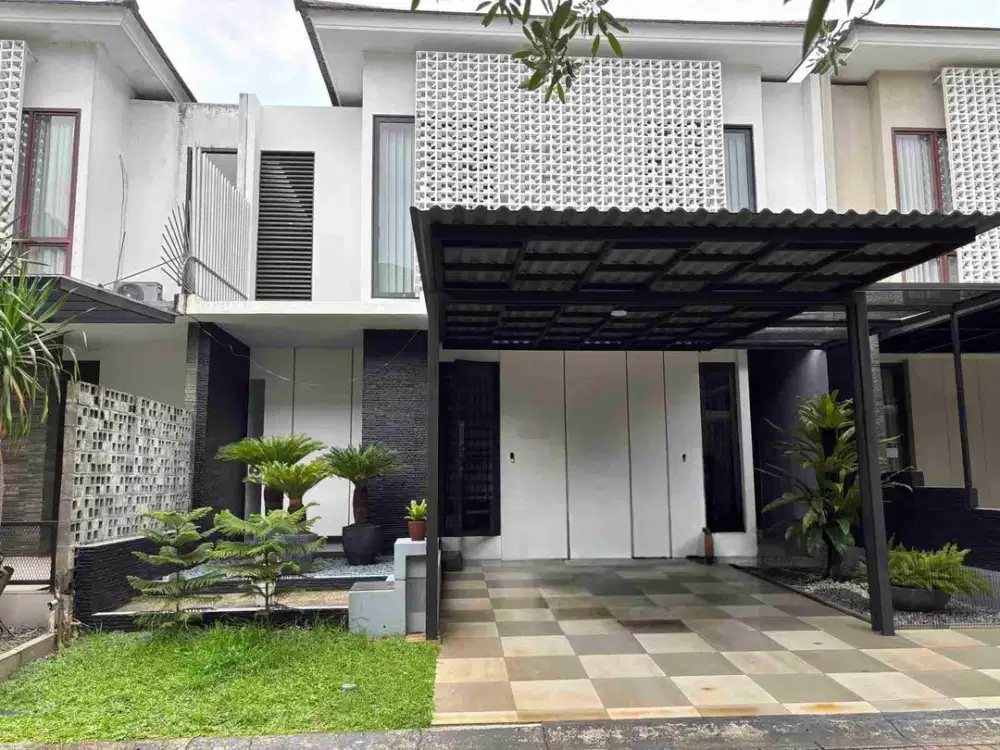 Rumah Modern 2 Lantai Dengan Taman Di Discovery Bintaro Sektor 9, 16797