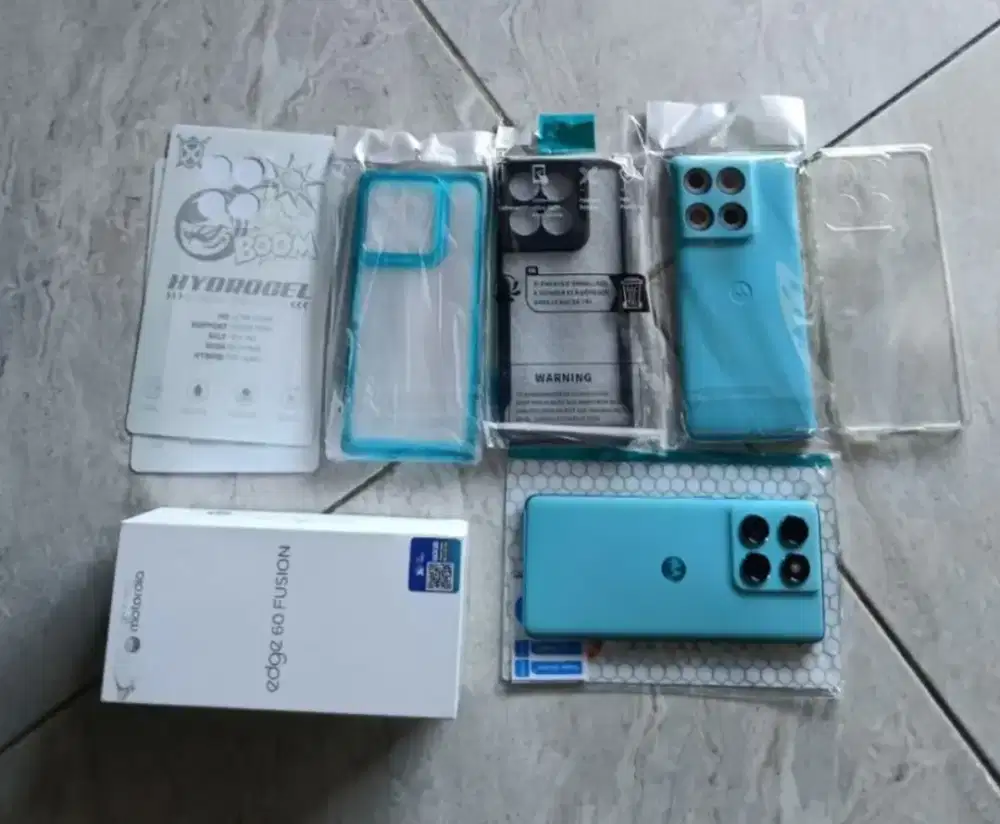 Motorola Edge 60 Fusion Bonus Pelindung Layar + Case