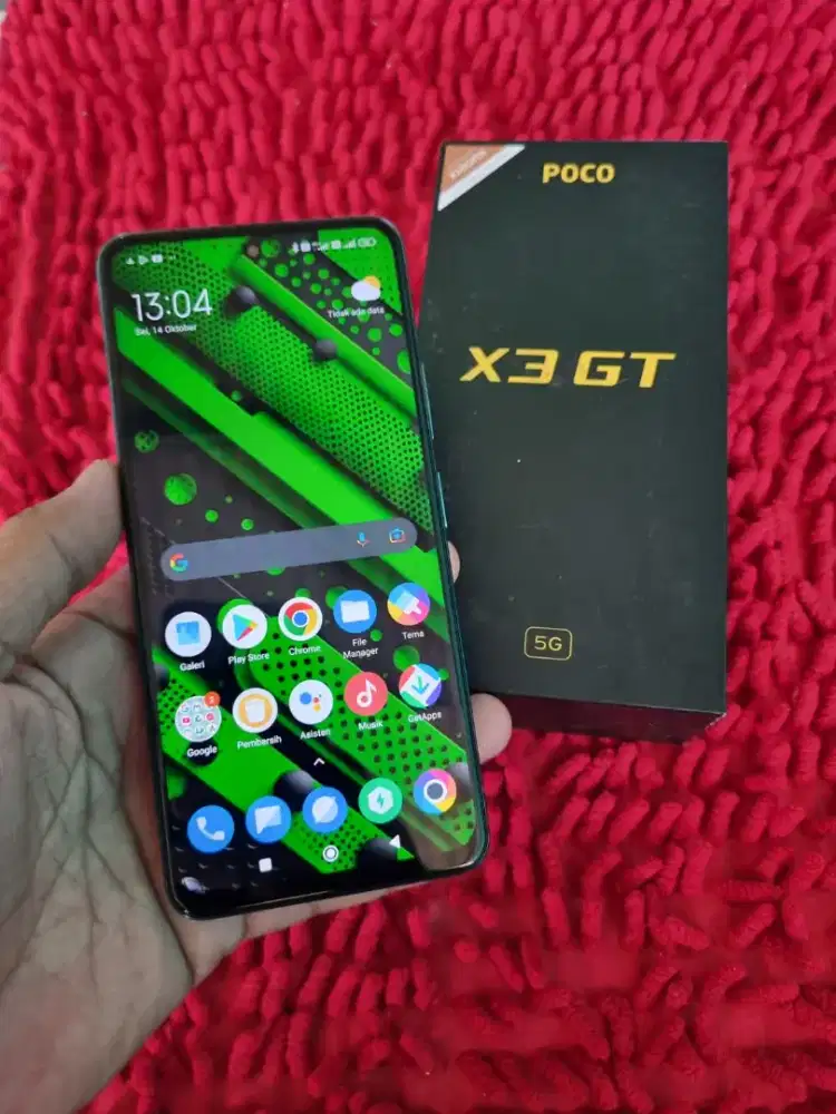 Poco X3 GT 5g NFc ram 8/256 fulset gaming joss