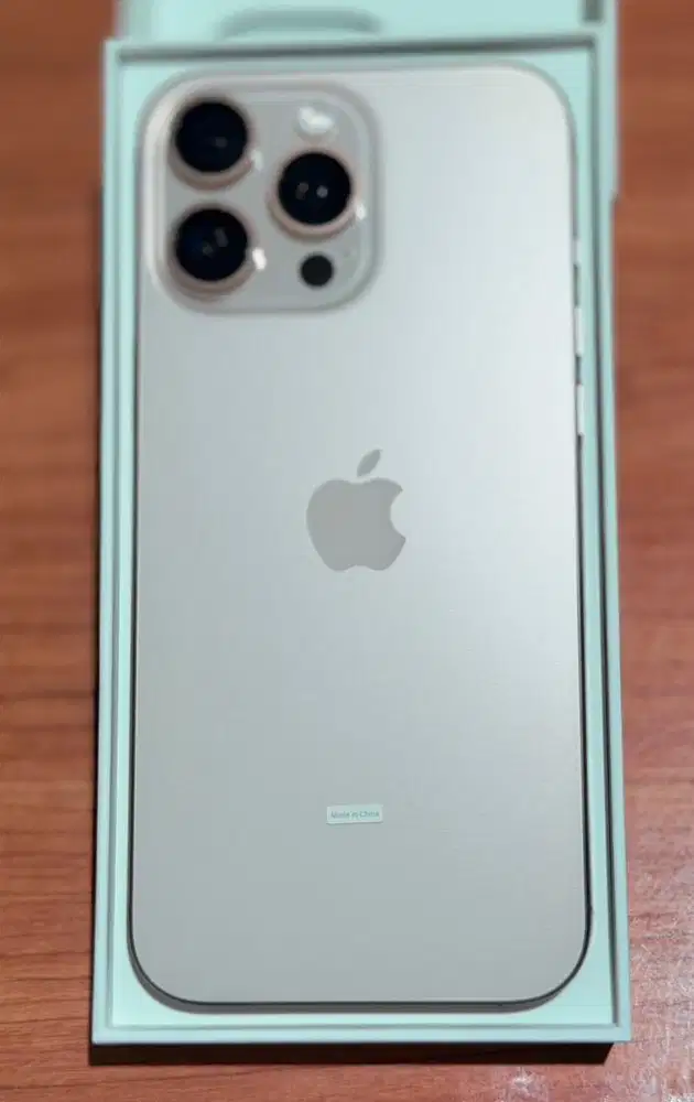 IPHONE 16 PROMAX 256GB DESERT GARANSI IBOX FULLSETT!