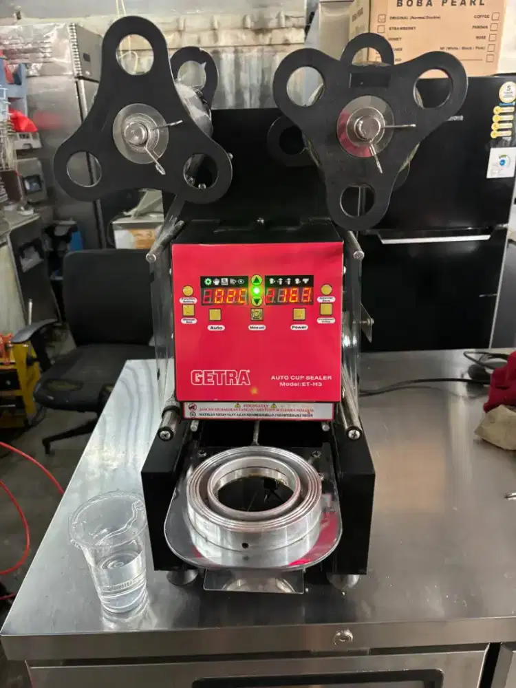 Cup Sealer full otomatis getra ET-H3