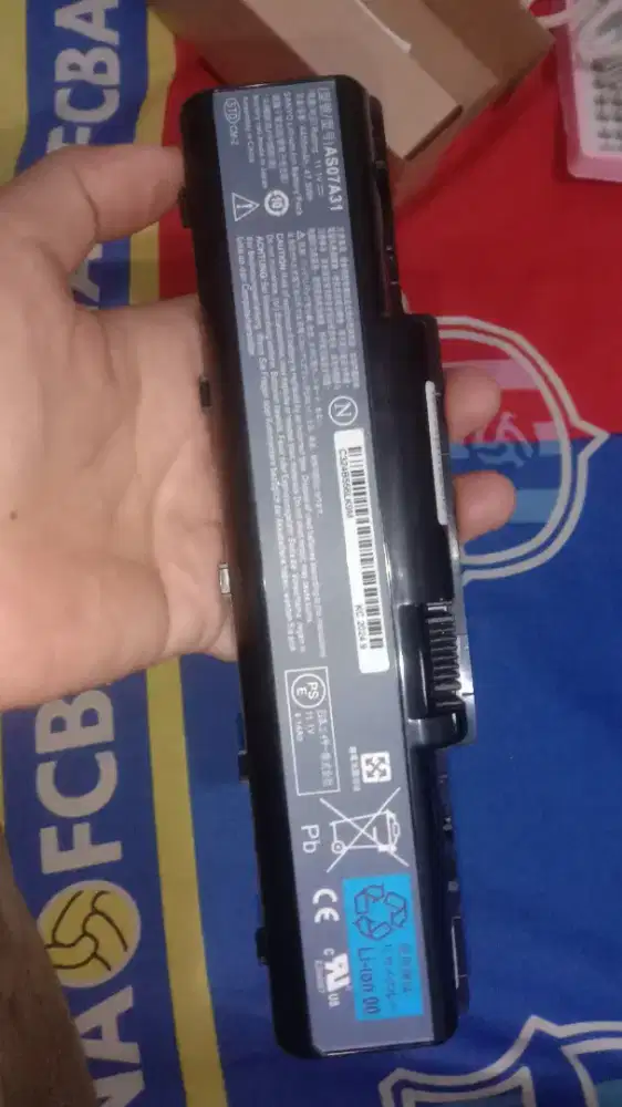 Baterai Laptop Acer Aspire AS07A31