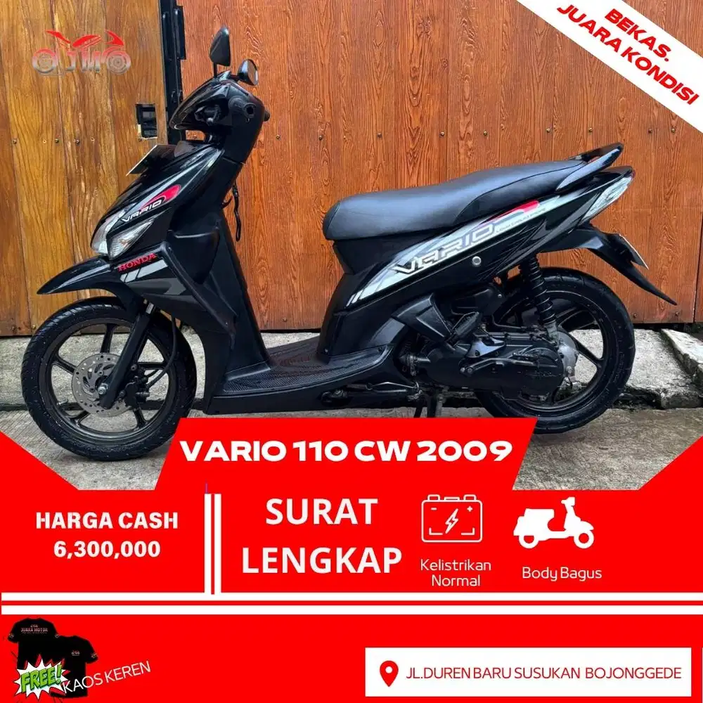 VARIO 110 CW SURAT LENGKAP TERMURAH SIAP PAKE