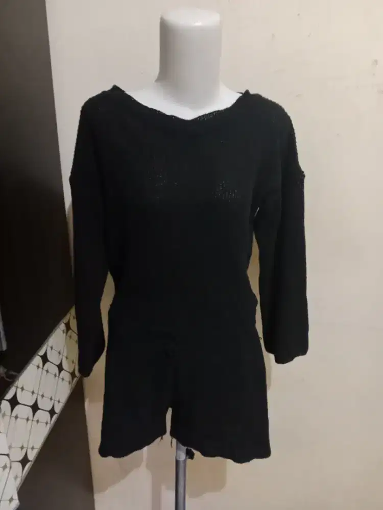 Jumpsuit rajut preloved