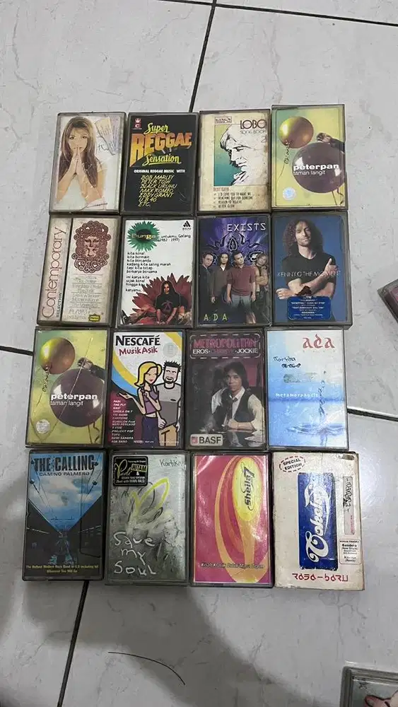 Kaset jadul ambil semua