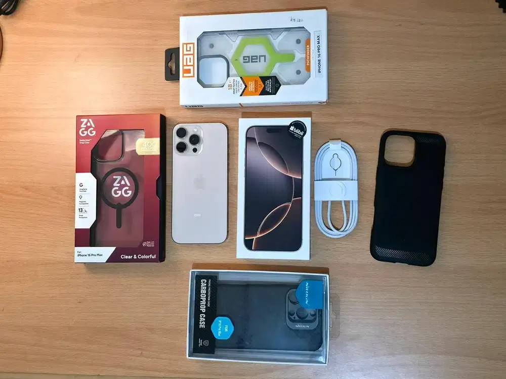 iPhone 16 Pro Max 256 GB Desert Titanium Garansi Blibli