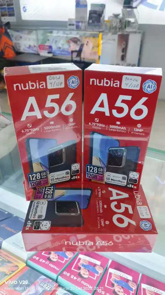 Zte NUBIA A56 4+8/128gb baru spesial promo Termurah