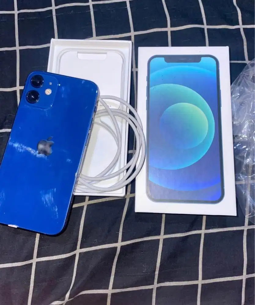 Ip 12 mini inter 128 gb bisa semua kartu hb 96 orian semua