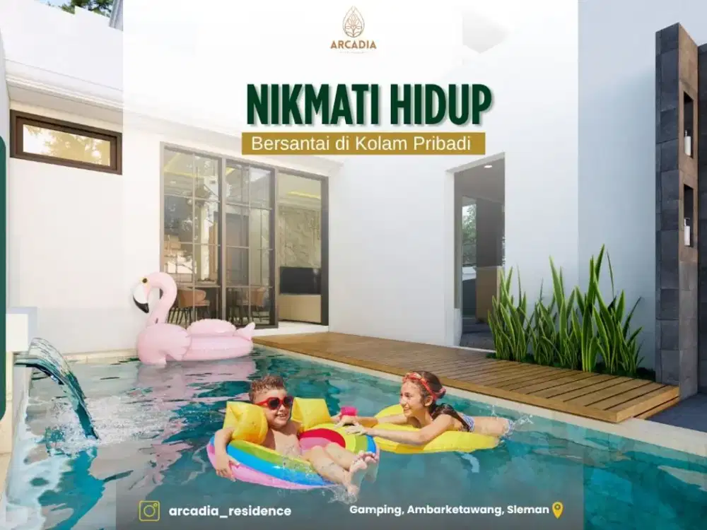 RUMAH MEWAH 3 LANTAI DEKAT UMY, LINGKUNGAN EKSKLUSIF!
