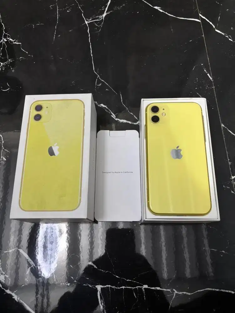 iphone 11 64gb fullset yellow