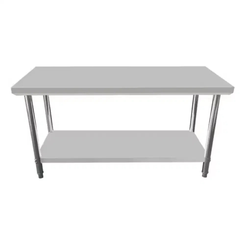 Meja stainless/meja adonan/meja minimalis
