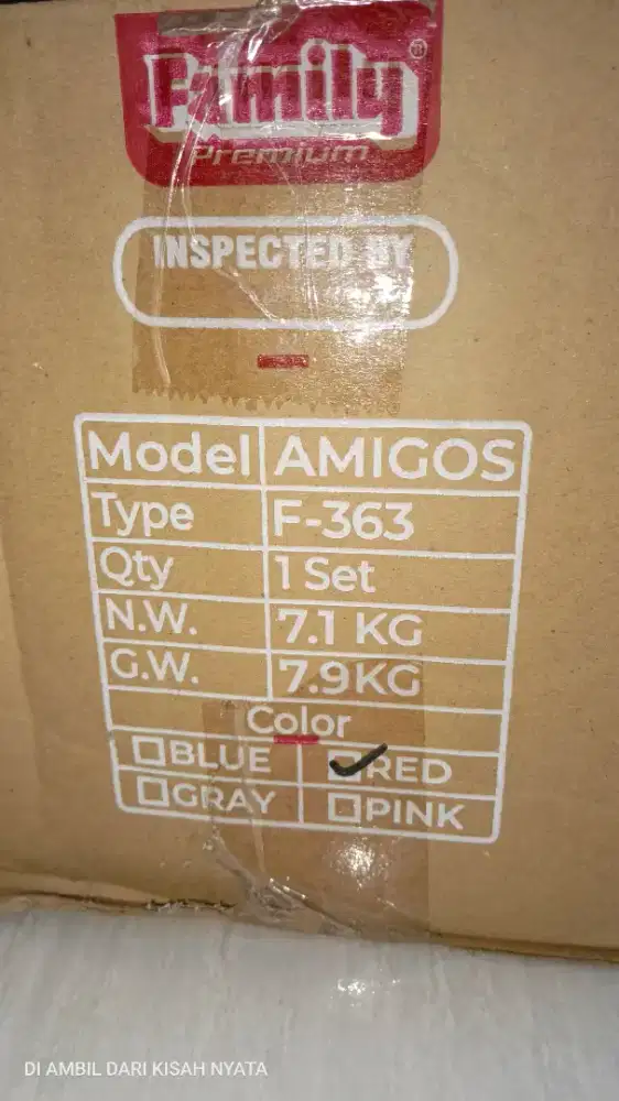 Sepeda anak family amigos