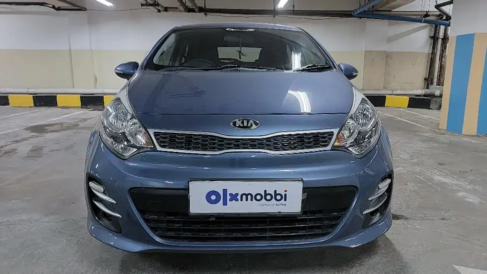 TDP 7,JT Kia Rio 1.4 Bensin-AT Biru 2016