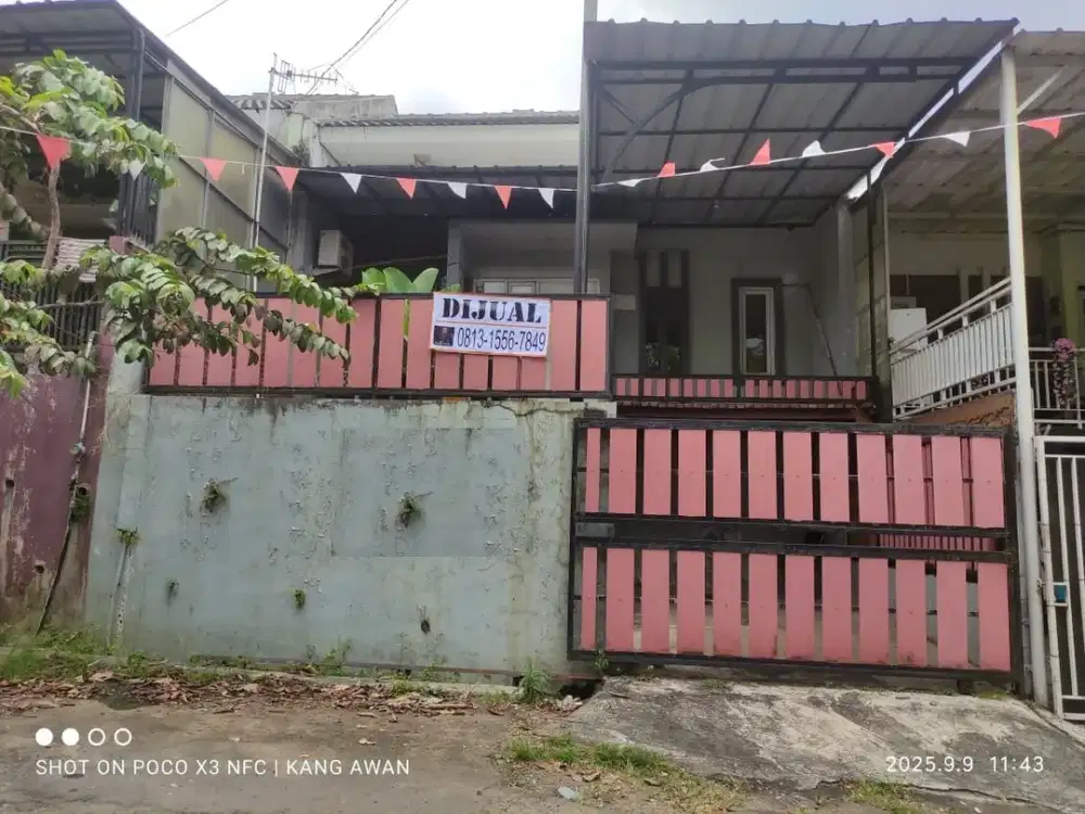 JUAL MURAH! Rumah cluster dekat alun alun Ujungberung kota Bandung