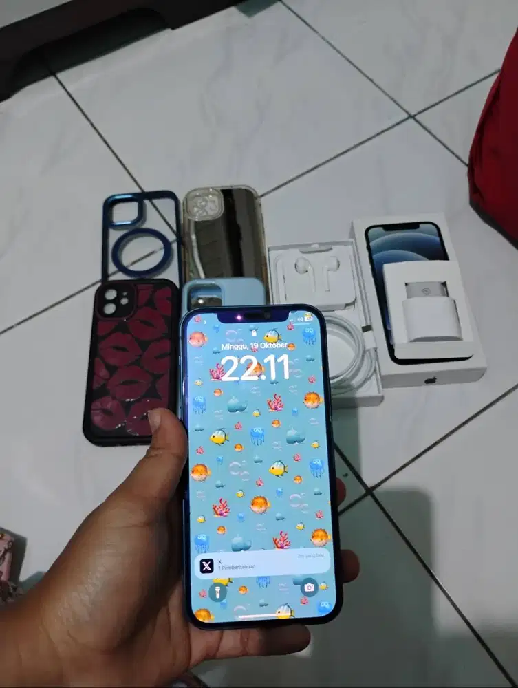 iPhone 12 blue 128Gb