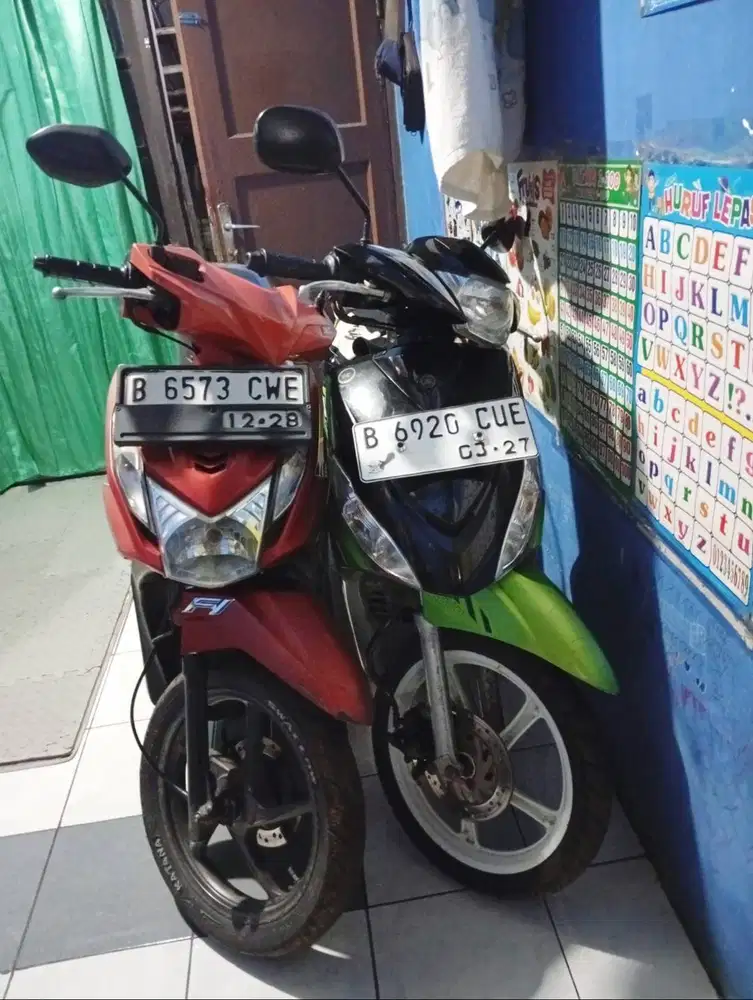 Honda beat 2013 dan mio j 2012