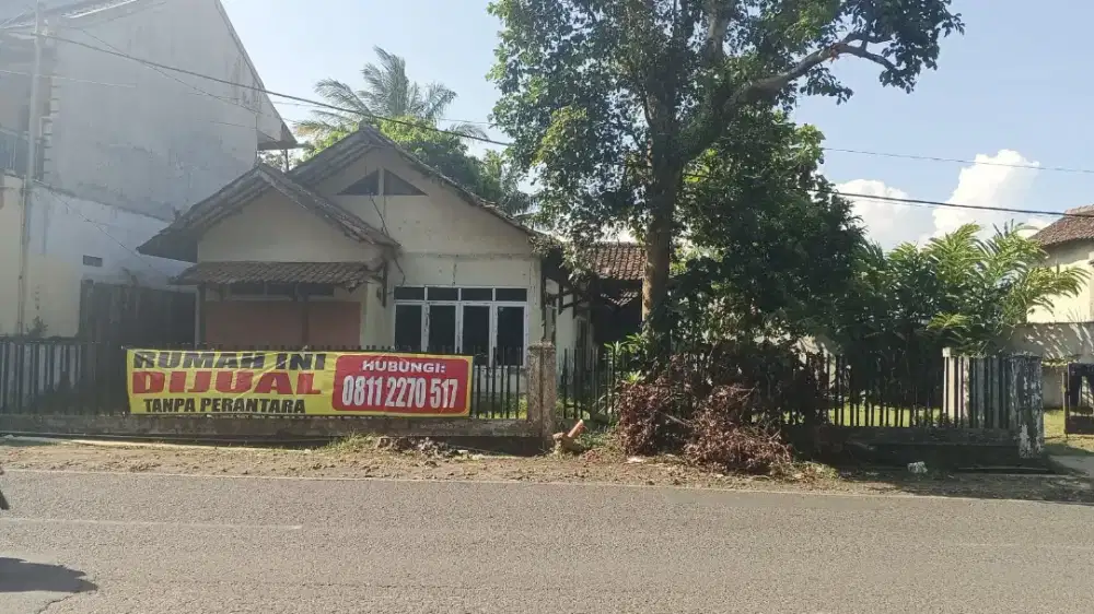 TURUN HARGA! Rumah Pinggir Jalan Provinsi GARUT Lebar Muka 20 meter