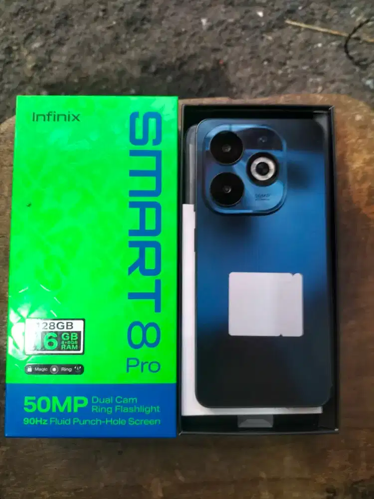 Infinix smart 8 pro ram 8+8/128Gb fullset