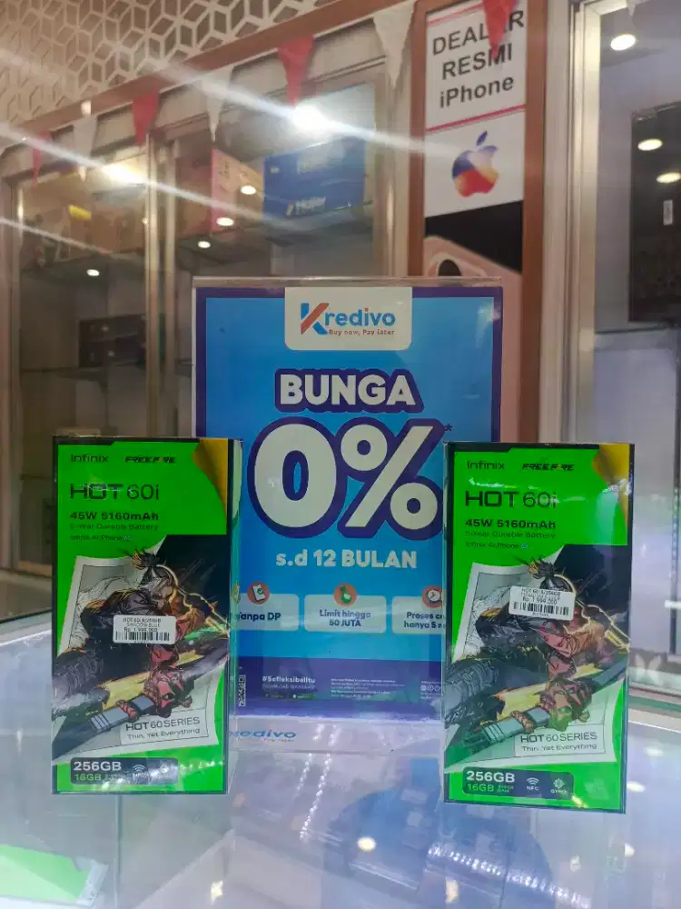 Hp Gaming Infinix Hot 60i|Ram 16gb|Helio G81 ultra|Bisa nego