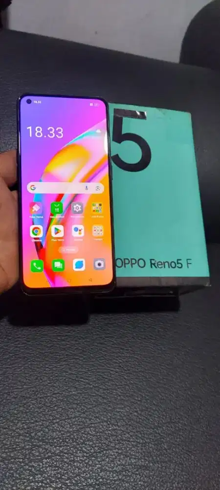 Jual hp oppo reno 5f fulset