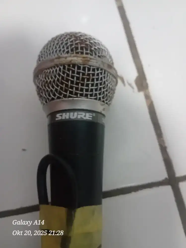 Mix shure sm 58