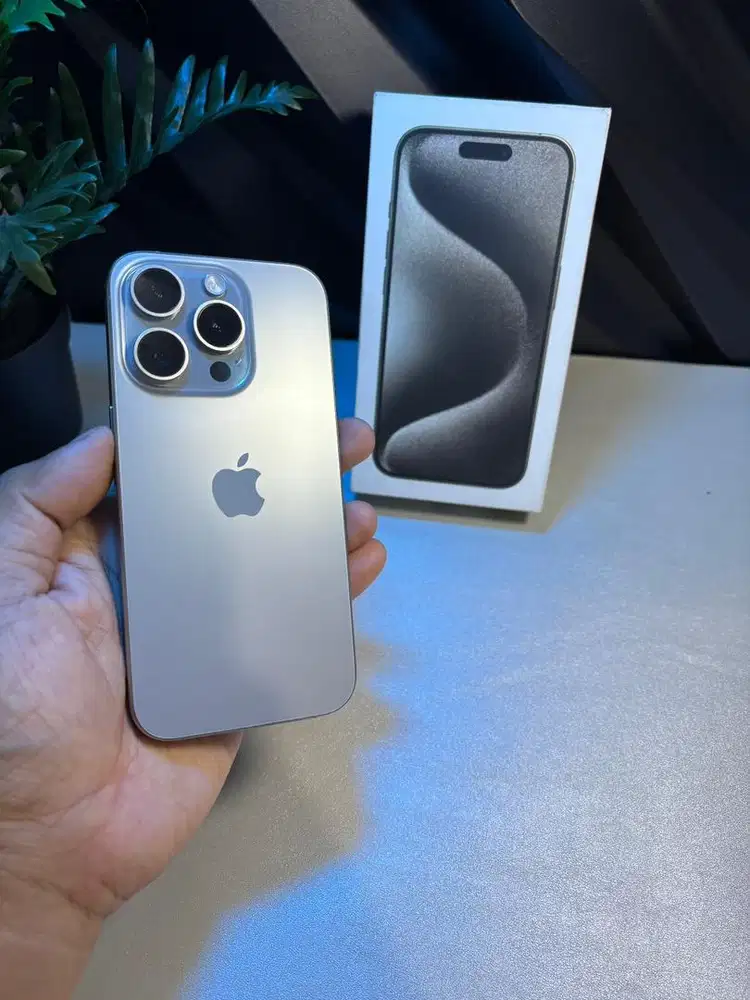 Iphone 15 pro 256 gb ibox perfect like new pemakaian apik