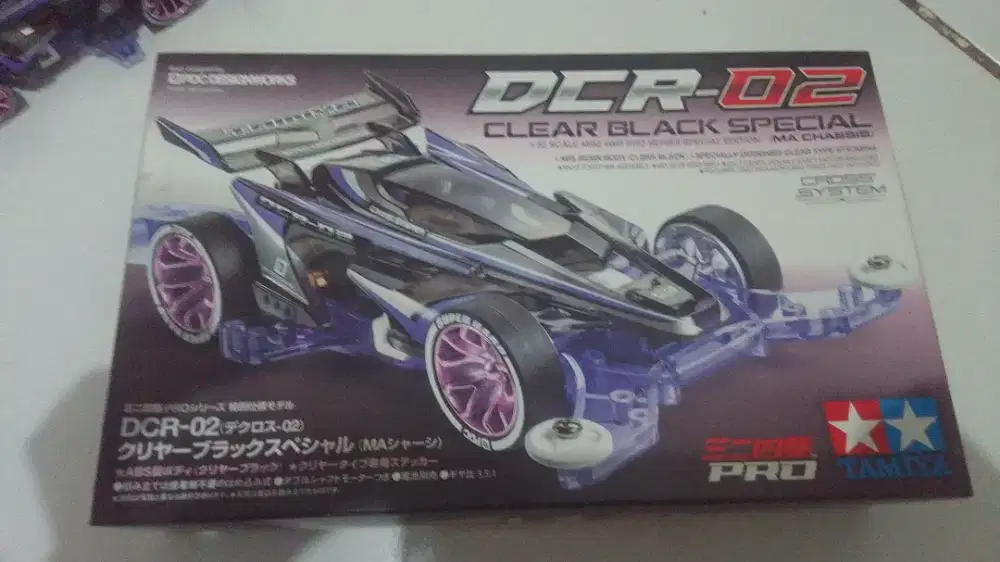 Tamiya DCR 02 Clear Black Spesial