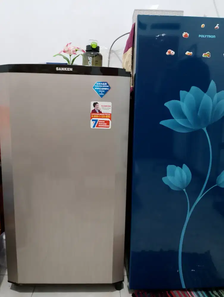 Kulkas SANKEN bekas satu pintu
