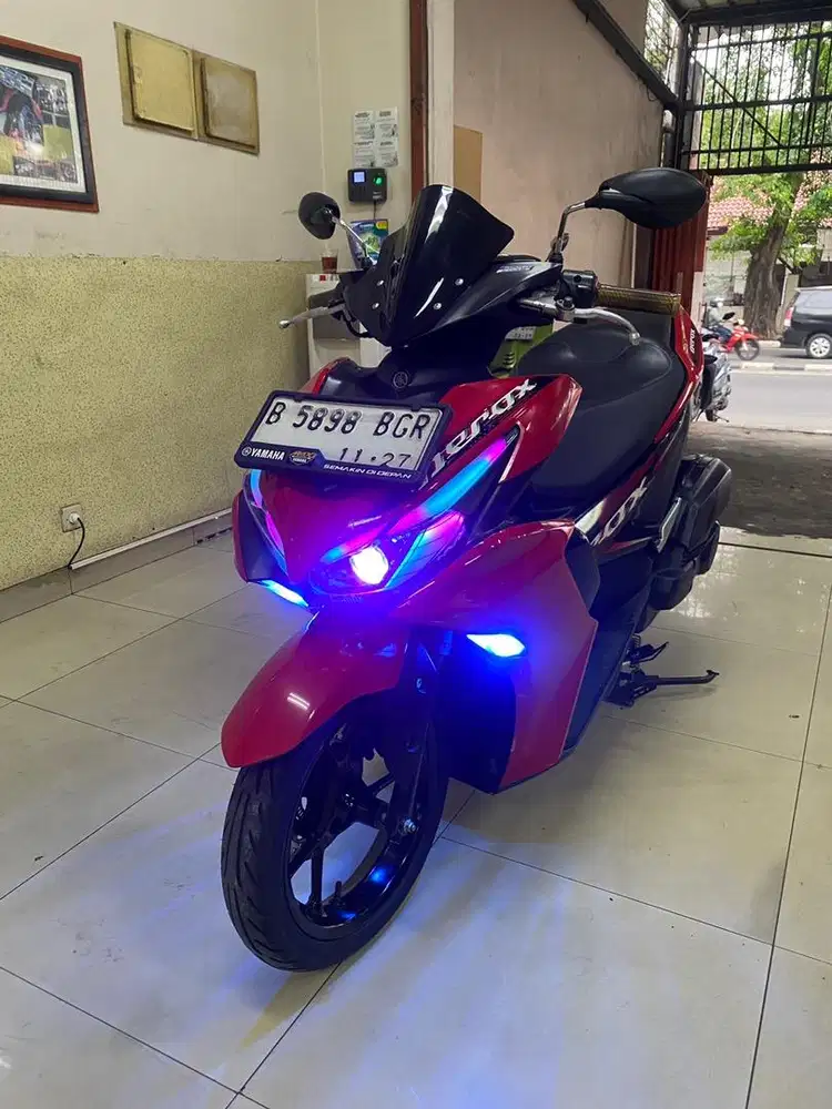 Aerox tahun 2022 jual banyak bonus