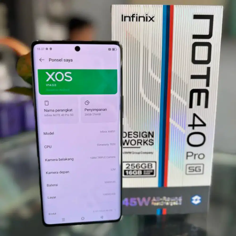 Infinix NOTE 40 PRO 5G (special edition x BMW)