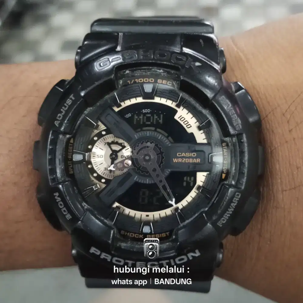 Jam Tangan Casio G Shock GA 110 RG Rose Gold Original