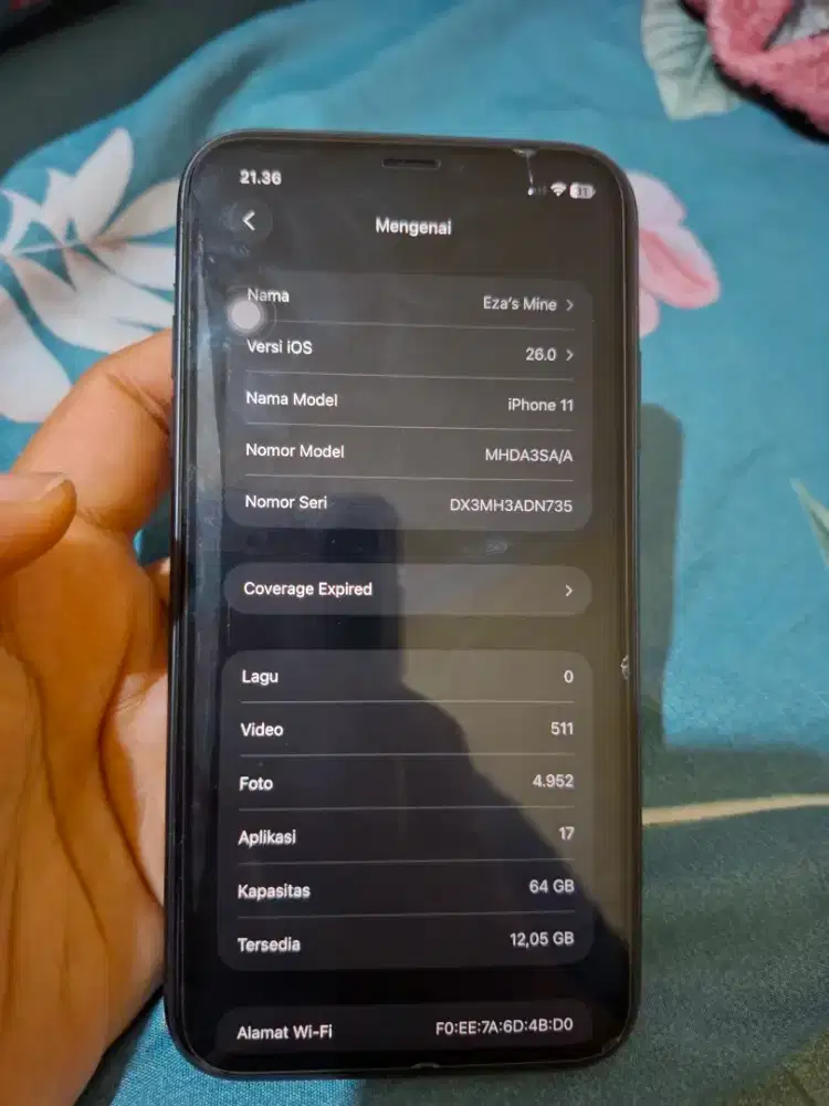 Iphone 11  64 gb ibox
