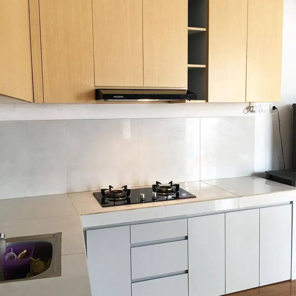 Custom Interior Kitchen Set, Backdrop TV, Lemari, Wardrobe, Kitchenset