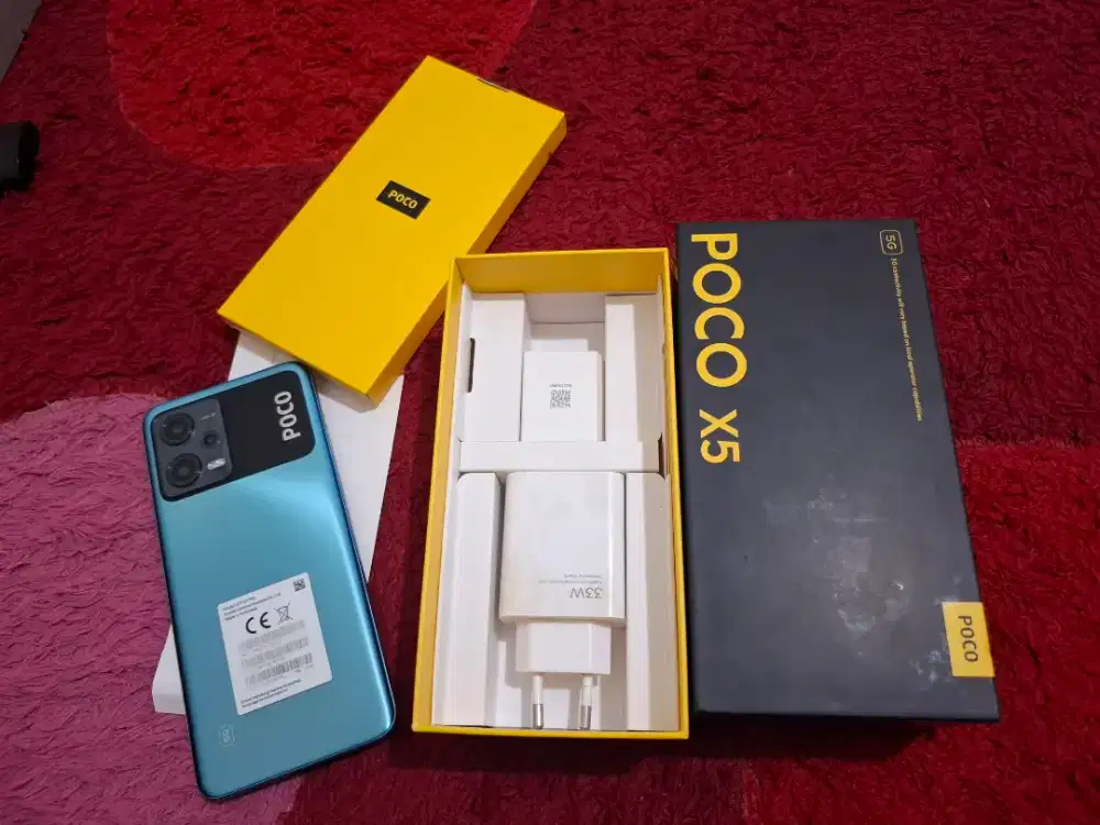 poco x5 5G ram 6/128 gb second