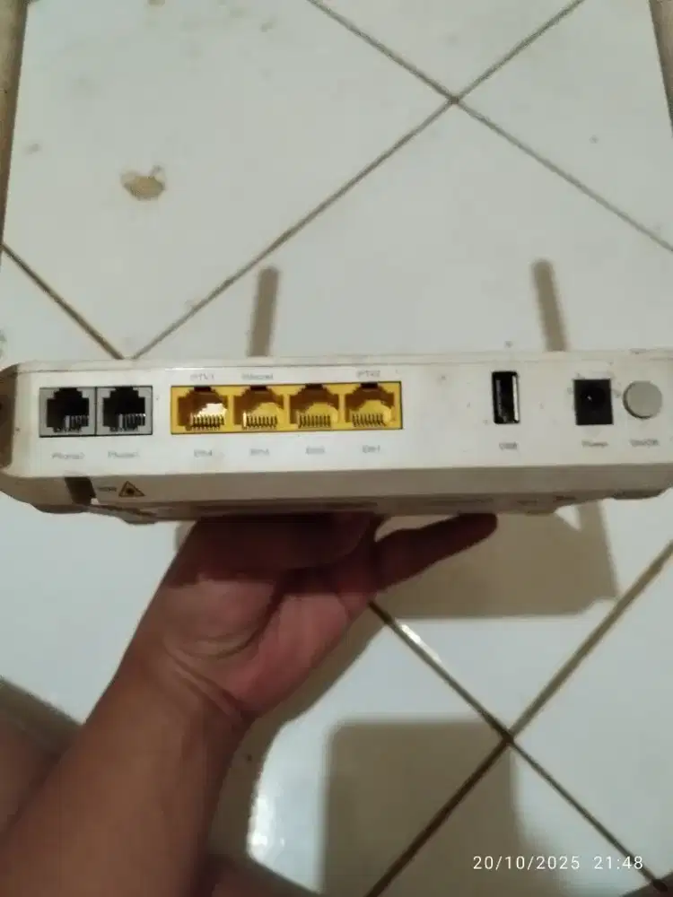 router fiberhome GPON ONU open