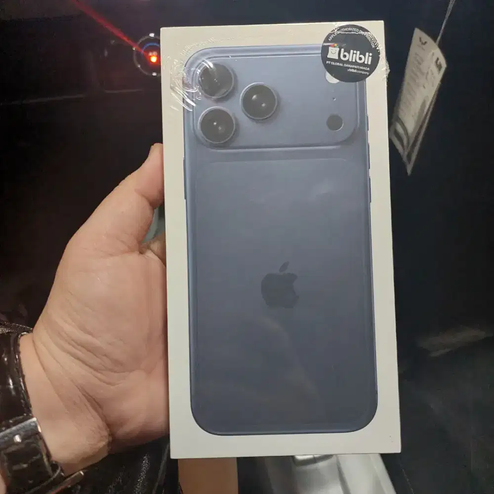 IPHONE 17 PRO MAX 256GB DEEP BLUE GARANSI RESMI