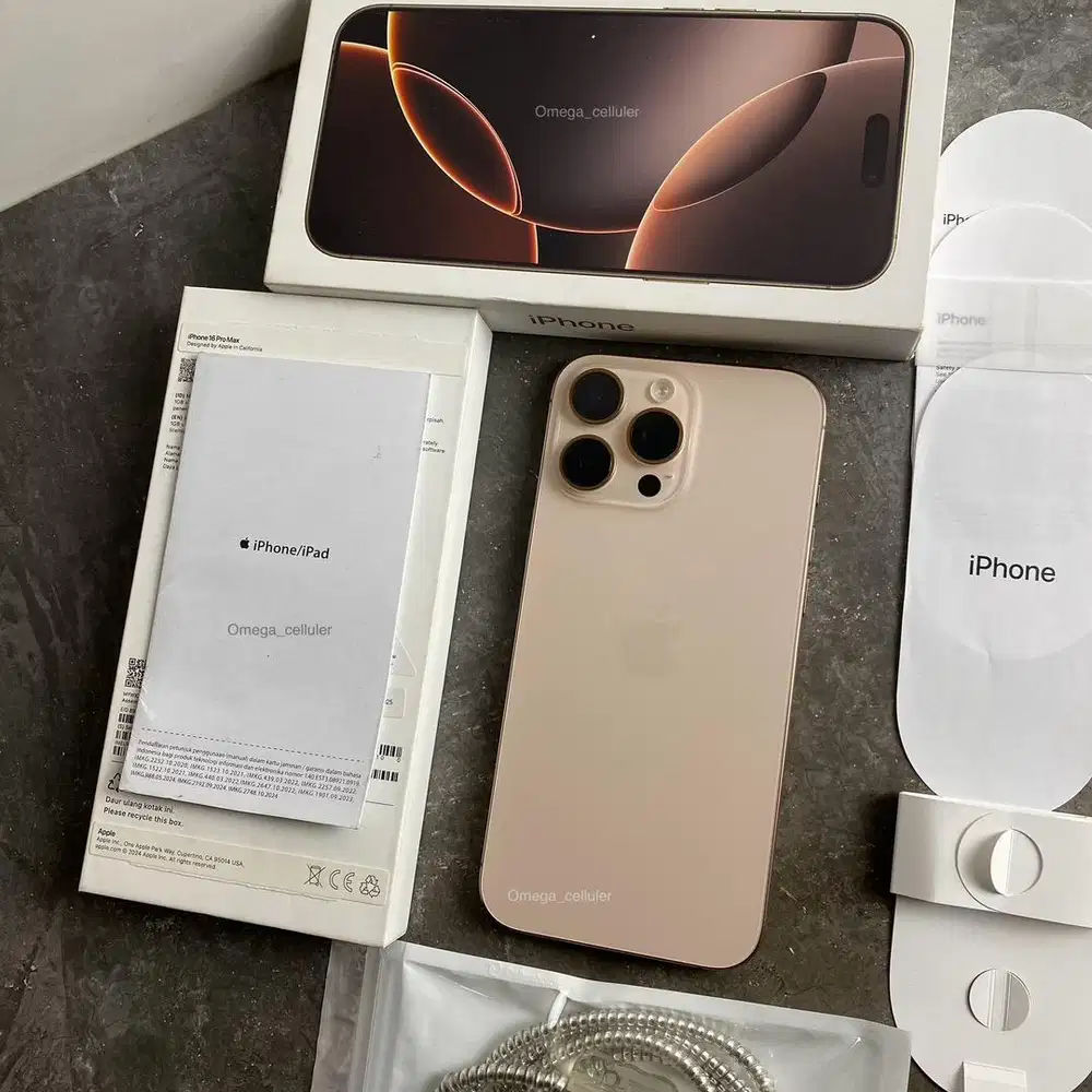 Iphone 16 promax 256gb ibox garansi panjang