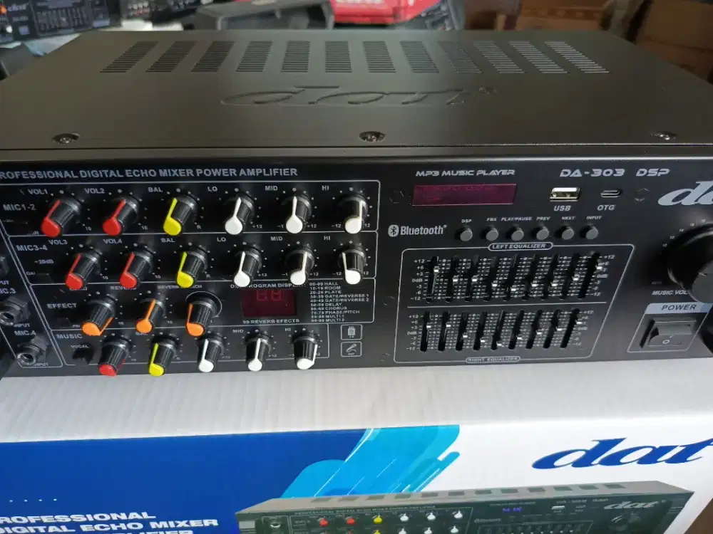 Ampli mixer DA303 DSP effect revebs 99dsp