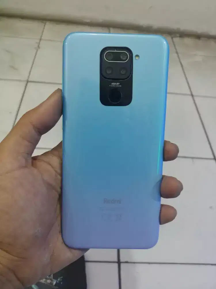 Ram 6 +2/ 128 GB Xiaomi Redmi Note 9 Fullset Normal Semua Tinggal Pake