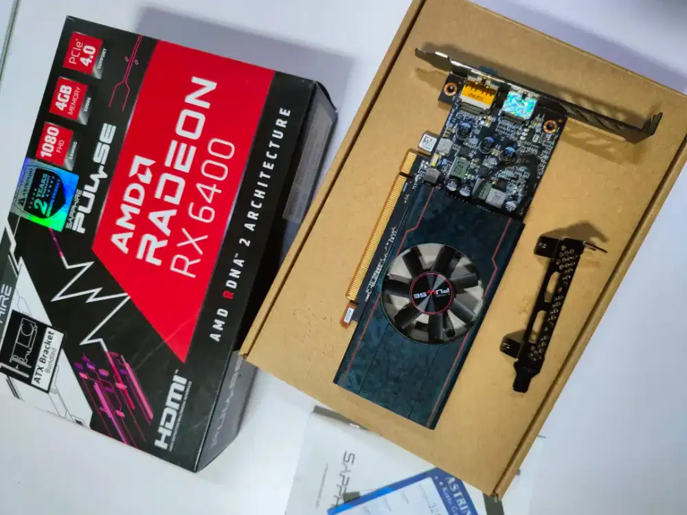 VGA AMD Radeon Sapphire Pulse RX 6400