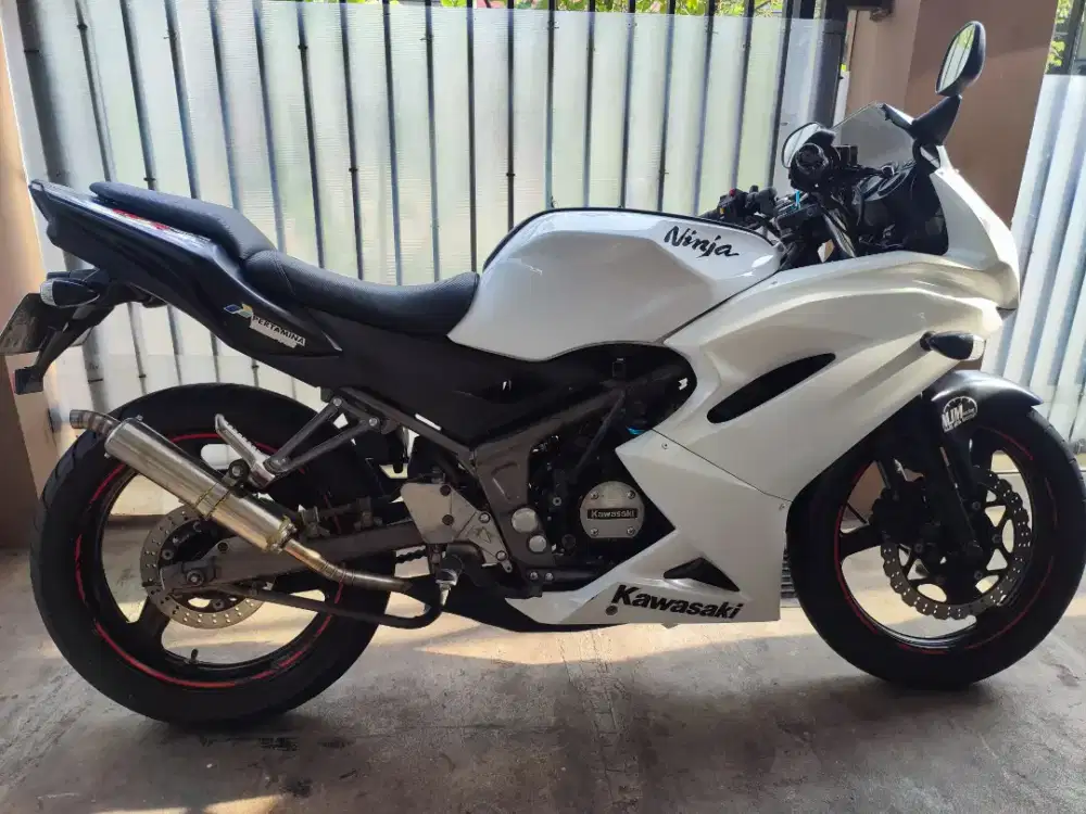 Ninja RR 150 new 2012 putih BU