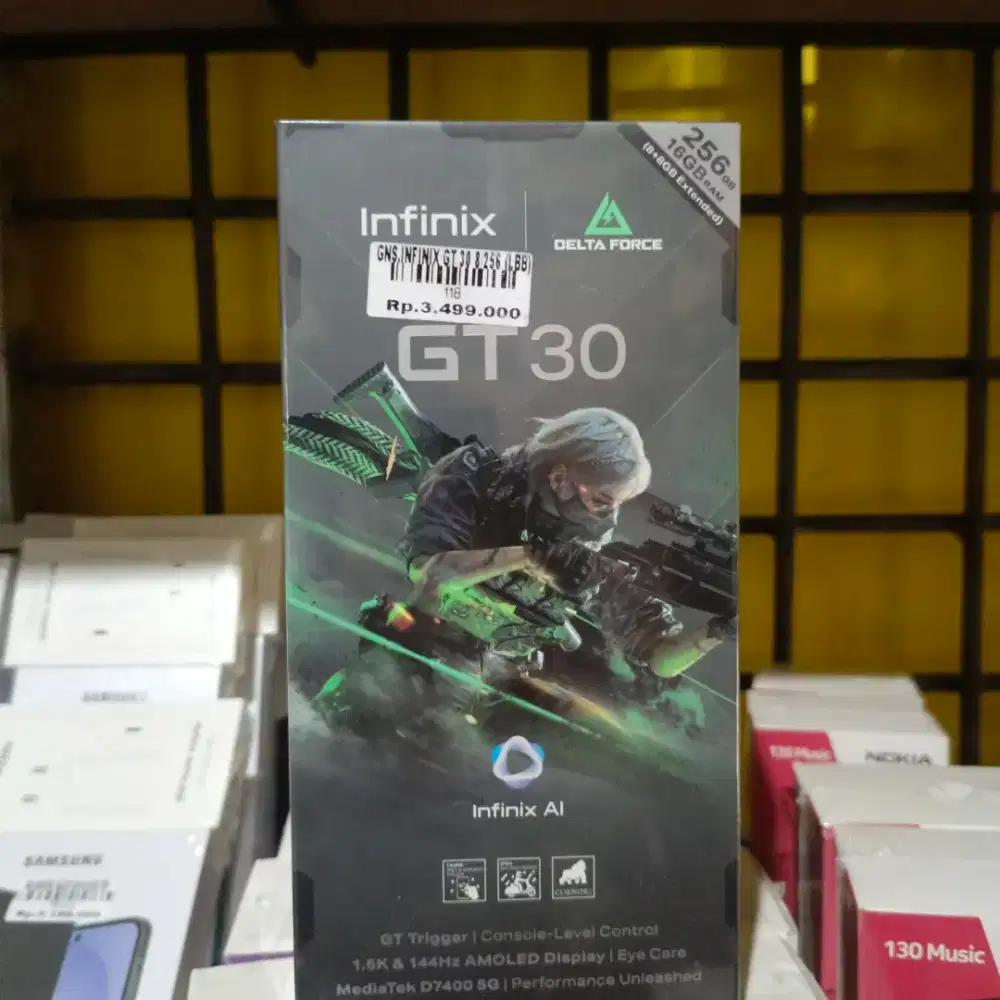 INFINIX GT 30 5G 16/256GB 'ATLANTIS DAHSYAT'